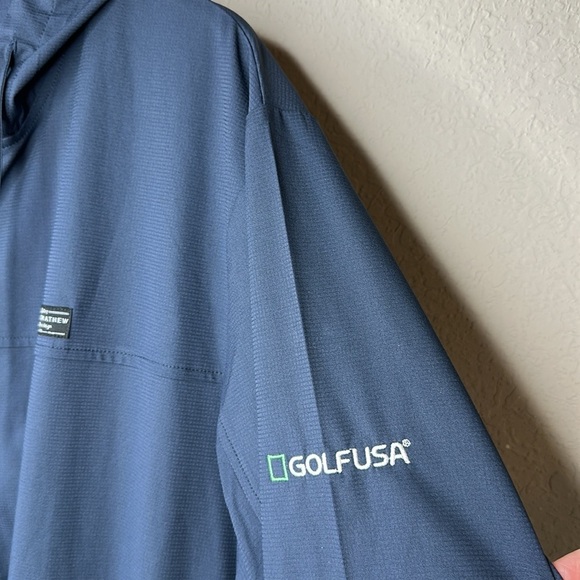 Travis Mathew Wanderlust Men's Golf Hoodie Jacket Blue Size XXL - Picture 6 of 15